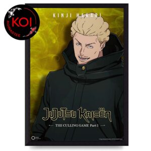 Jujutsu Kaisen Kinji Hakari The Culling Game Part 1 Home Decor Poster Canvas