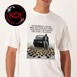 Kendrick Lamar Grammy 2026 The Most Winningest Rapper In History Unisex T-Shirt