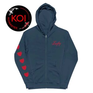 Laufey Land Strawberry Zip Hoodie