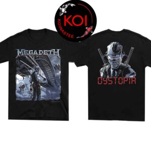 Megadeth Dystopia Two Sided T-Shirt