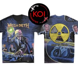 Megadeth Youthanasia Rust In Peace All Over Shirt