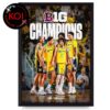 Michigan Wolverines Men’s Basketball 2026 Outright Big Ten Regular Champions Home Decor Poster Canvas Michigan Wolverines Men’s Basketball 2026 Outright Big Ten Regular Champions Home Decor Poster Canvas