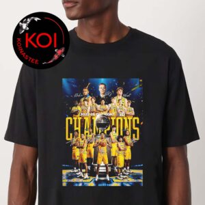 Michigan Wolverines Men’s Basketball 2026 Outright Champions Of The Big Ten Unisex T Shirt