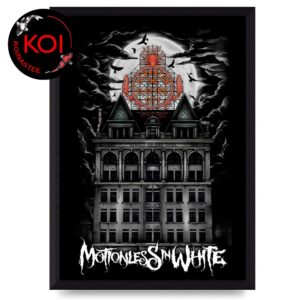 Motionless In White Afraid Of The Dark Home Decor Poster Canvas