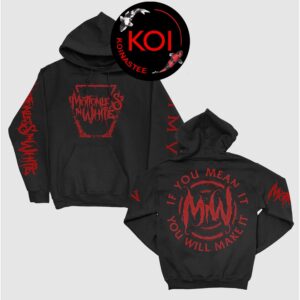 Motionless In White Keystone Pullover All Over Print Hoodie