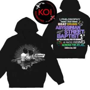 Ms Lauryn Hill Abysinia 2026 LA Los Angeles Pop Up Two Sided Hoodie