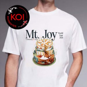 Mt Joy 2026 Tour Celebrating 10 Years Tour Unisex T-Shirt