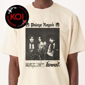 Palaye Royale Bludfest 2026 Park 360 Hradec Kralove Czech On June 27th Unisex T-Shirt