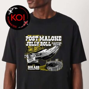 Post Malone 2026 Big Ass Stadium Tour Unisex T-Shirt