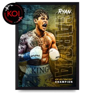 Ryan Garcia WBC Welterweight Champion 2026 Home Decor Poster Canvas