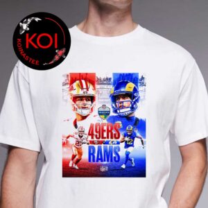 San Francisco 49ers vs Los Angeles Rams Melbourne 2026 Game NFL Australia Unisex T-Shirt