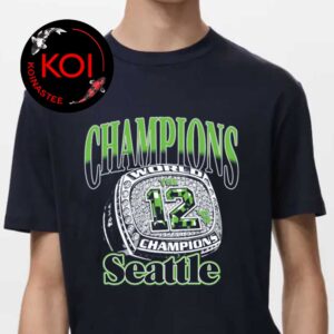 Seattle Seahawks 2025 NFL Super Bowl Champions Ring Unisex T-Shirt