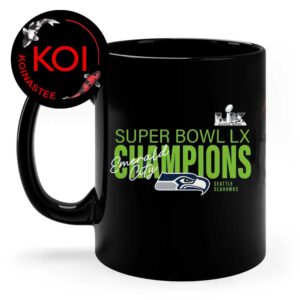 Seattle Seahawks 2025 NFL World Super Bowl Champions Signing Ceramic Mug Cup