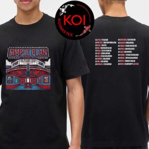 Simple Plan 2026 Tour Dates Bigger Than You Think The Sequel Two Sided T-Shirt