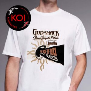 Stone Temple Pilots Band 2026 Tour Dates The Rise Of Rock World Tour Unisex T-Shirt