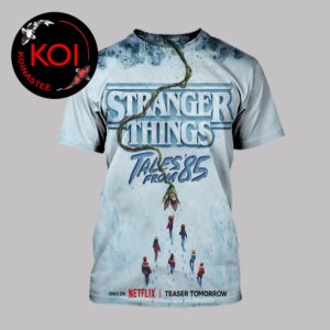 Stranger Things Tales From 85 All Over Print T-Shirt