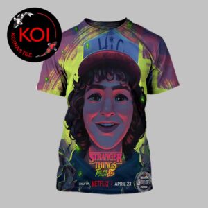 Stranger Things Tales From 85 Dustin Henderson All Over Print T-Shirt