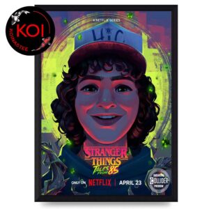 Stranger Things Tales From 85 Dustin Henderson Home Decor Poster Canvas