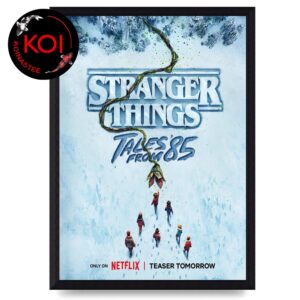 Stranger Things Tales From 85 Home Decor Poster Canvas