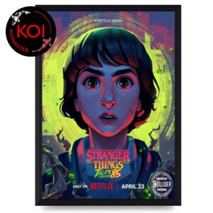 Stranger Things Tales From 85 Mike Wheeler Home Decor Poster Canvas