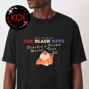 The Black Keys 2026 Tour Peaches N Kream World Tour Unisex T-Shirt