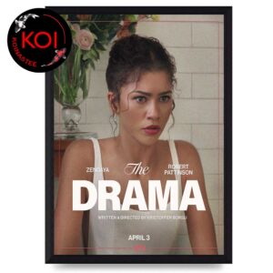 The Drama Movie 2026 Zendaya Release April 3rd Home Decor Poster Canvas