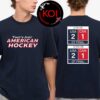 USA Hockey Gold Olympics Winter 2026 World Champion Two Sided T-Shirt USA Hockey Gold Olympics Winter 2026 World Champion Two Sided T-Shirt