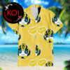 Transformers Autobot Logo Pattern Navy Hawaiian Shirt