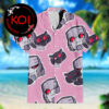 Transformers Bumblebee Ratchet Head Chibi Pattern Hawaiian Shirt Transformers Bumblebee Ratchet Head Chibi Pattern Hawaiian Shirt