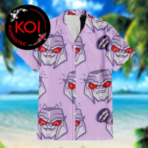 Transformers Megatron I Do What I Want Head Chibi Pattern Hawaiian Shirt