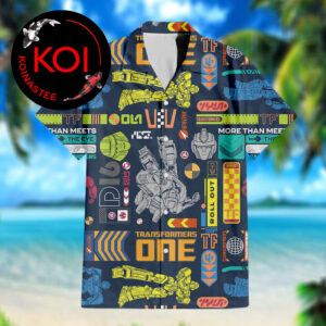Transformers One D16 Pattern Vintage Hawaiian Shirt