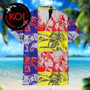 Transformers Optimus Prime Bumblebee D16 Megatron Hawaiian Shirt