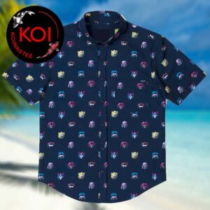 Transformers Optimus Prime Megatron Bumblebee Head Energon84 Hawaiian Shirt