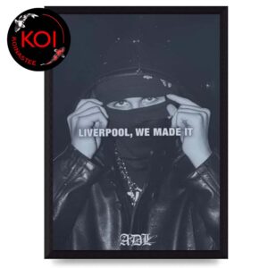 Yeat Liverpool 2026 We Made It Home Decor Poster Canvas