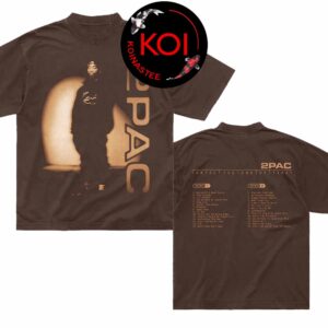 2pac Until The End Of Time Anniversary 25 Years All Out Two Sided T-Shirt