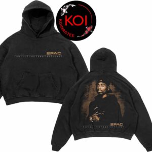 2pac Until The End Of Time Anniversary 25 Years Last Onez Two Sided Hoodie T-Shirt