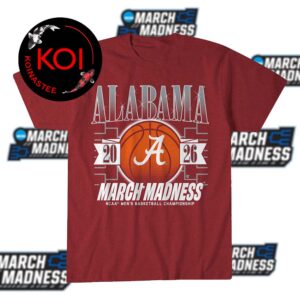 Alabama Crimson Tide Men’s Basketball 2026 March Madness Unisex T-Shirt Hoodie