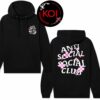 Anti Social Social Club x Minecraft Blossom Two Sided T-Shirt Hoodie