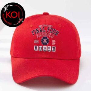 Arizona Wildcats Mens Basketball 2026 Final Four Banner Classic Hat Cap Snapback