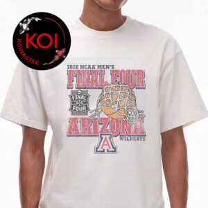 Arizona Wildcats Mens Basketball 2026 Final Four Unisex T-Shirt