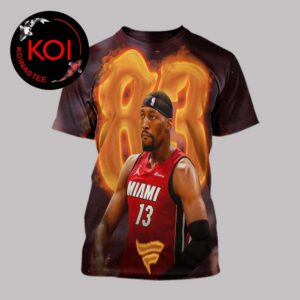 Bam Adebayo 83 Points 2nd Most Point In NBA All Over Print T-Shirt