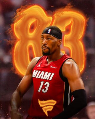 Bam Adebayo Scores 83 Points, Passes Kobe Bryant for Second Highest Game in NBA History