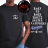 Born x Raised Los Angeles Dodgers Back To Back World Series Champions Angel Two Sided T-Shirt