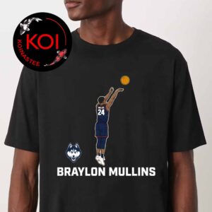 Braylon Mullins Game Winner 2026 UConn Huskies Beat Duke Blue Devils Men’s Basketball NACC March Madness Classic T-Shirt