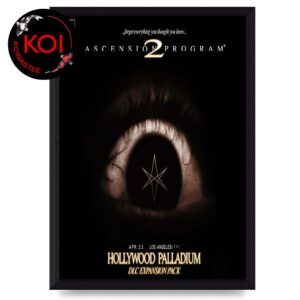 Bring Me The Horizon Los Angeles Hollywood Palladium 2026 April 23rd Ascension Program 2 Home Decor Poster Canvas