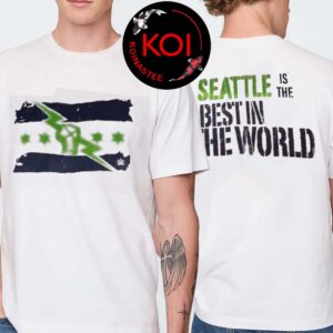 CM Punk WWE Raw 2026 Seattle Is The Best In The World Two Sided T-Shirt