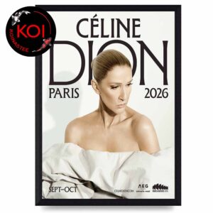 Celine Dion Paris 2026 On September October Home Decor Poster Canvas