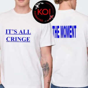 Charli XCX It’s All Cringe The Moment Two Sided T-Shirt