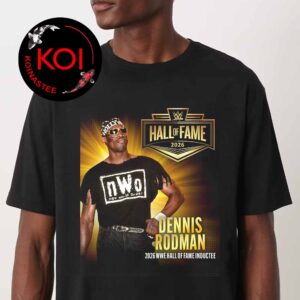 Dennis Rodman 2026 WWE Hall Of Fame Inductee Unisex T-Shirt