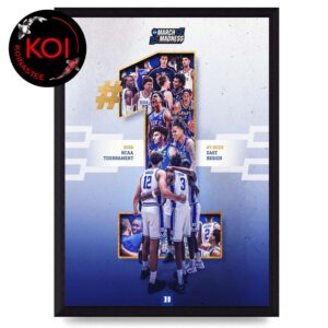 Duke Men’s Basketball 2026 ACC Champions The One In The East Home Decor Poster Canvas